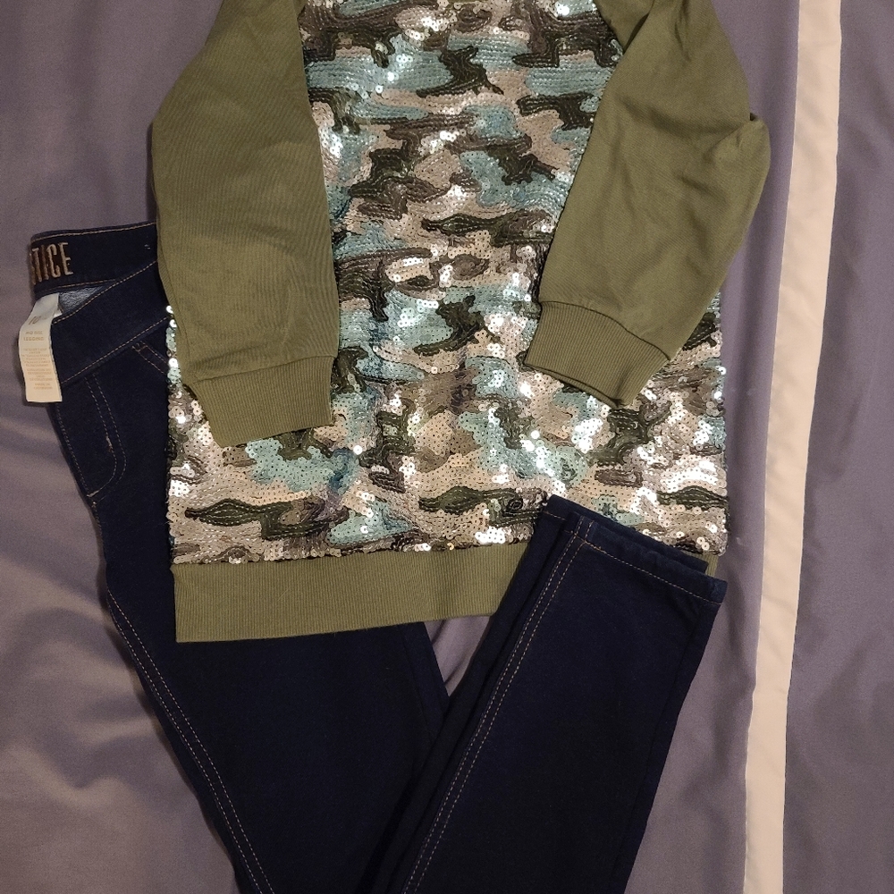 Justice sz 8/10 outfit